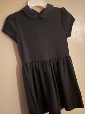 Ralph Lauren Polo Classic Black Peter Pan Collar Kids Dress size 6